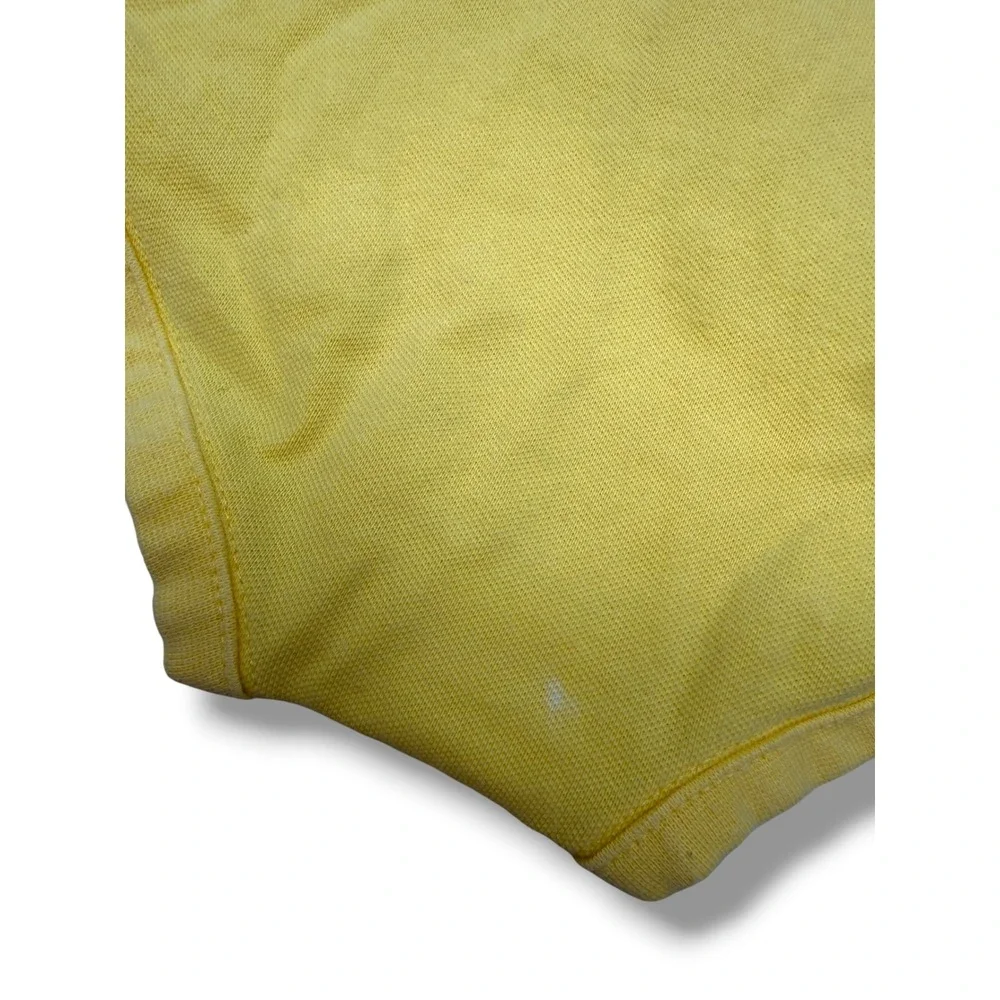 Vintage Gymboree Baby Girl Polo Bodysuit 3-6M Yellow Floral 2002‎ Y2K